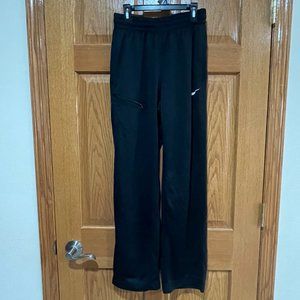 NIKE Dri-Fit Women's M Black Athletic Pockets Athleisure Gym Running Pants EUC